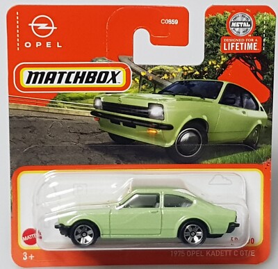Matchbox  1975 '75 Opel Kadett C Coupe GT/E Green Grün NEU OVP MB1298