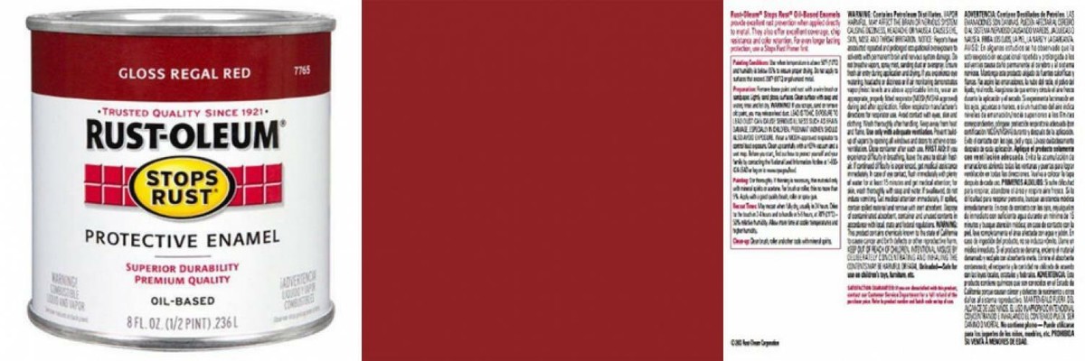 Rust-Oleum Stops Rust Spray Paint - Gloss Regal Red, 12 Oz Aerosol Can (Pack Of 6) - View #13