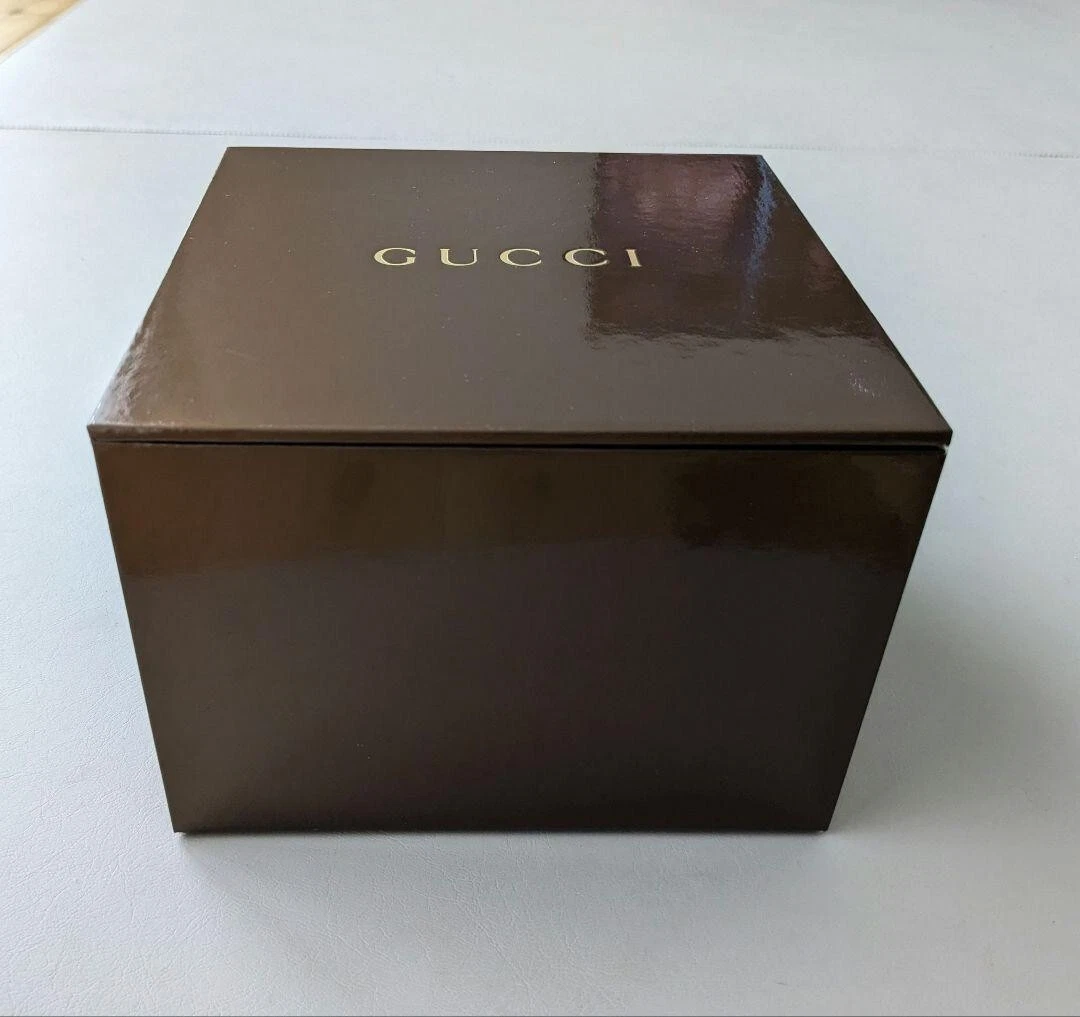 Montre GUCCI boite vide boite montre marron