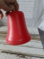 Campana roja soplado molde cadena luz juego cubierta