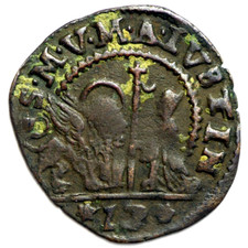 Soldo da 12 Bagattini MarcAntonio Giustinian 1684-1688 Venezia BB