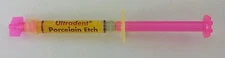PORCELAIN ETCH GEL SYRINGE 9% Buffered Hydrofluoric Acid Ultradent Dental
