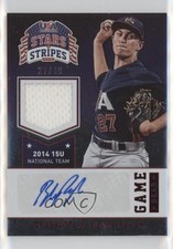 2015 Stars and Stripes Game Gear Longevity Signatures 27/49 Blake Paugh Auto 0h1