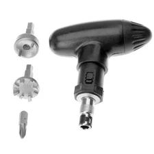 Golf Deluxe Spike Wrench Remover Tool Golf Shoe Cleats Ratchet Key Handle US