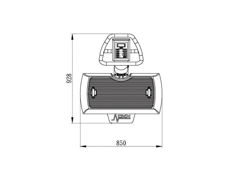 professioneller Vibrationstrainer / Powerplate DKN XG10 - Bild 4 von 4