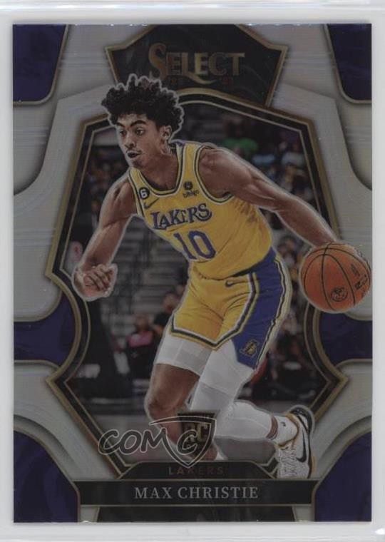 2022 Panini Select Premier Level Silver Prizm Max Christie #181 Rookie RC 0xe0