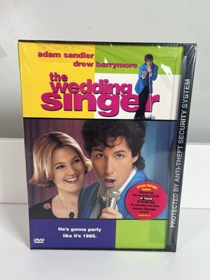 The Wedding Singer DVD 1998 Snap Case Adam Sandler New Sealed