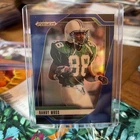 2025 Panini Prizm Draft Picks Football Blue Randy Moss #181