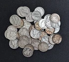 Mercury Dimes 90% Silver Circ/Uglies (1 coin) Below Melt/Spot