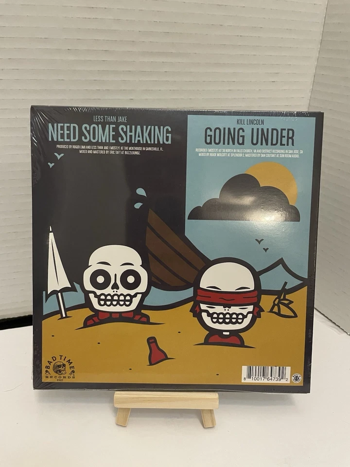Sealed Badtime Records Wave Breaker Kill Lincoln Less Than Jake Split Ska Vinyl - Image 2 of 3