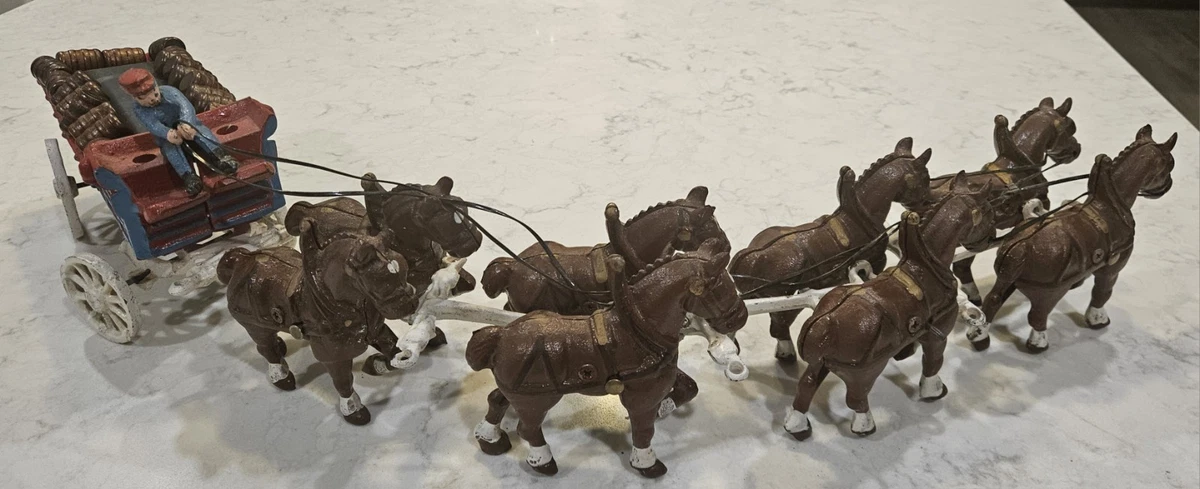 budweiser clydesdale wagon products for sale | eBay