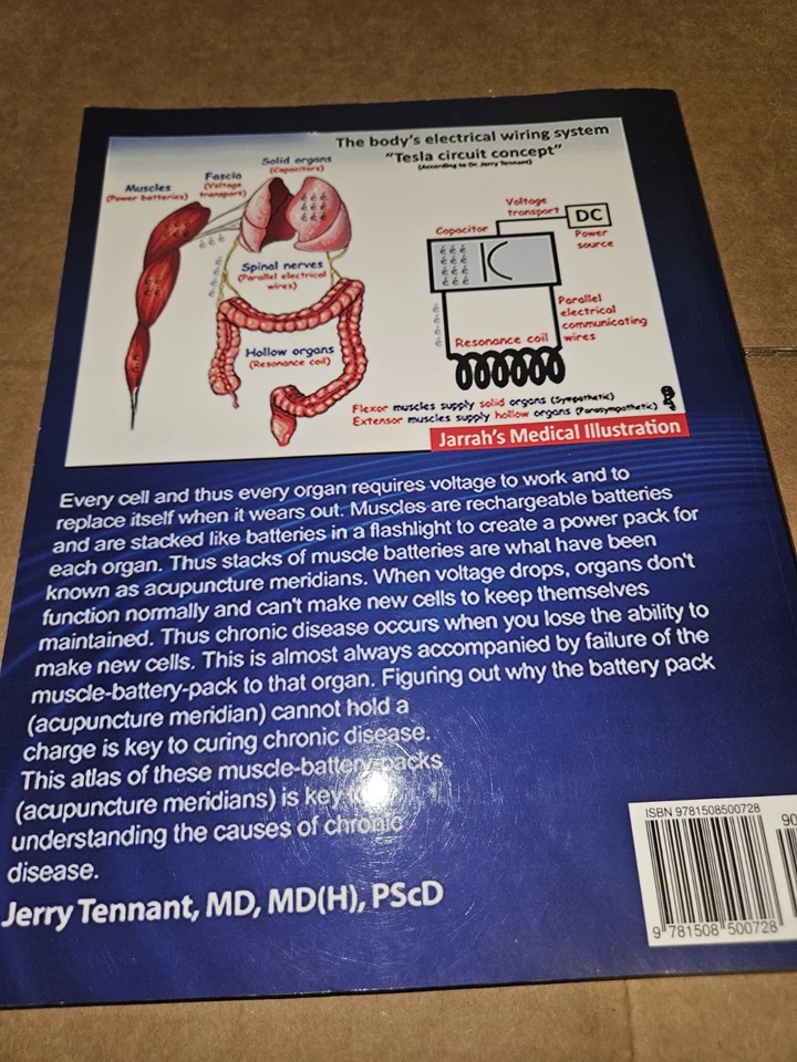 Healing is Voltage: Acupuncture Muscle Batteries by MD Tennant, Jerry L:  Book - Image 3 of 4