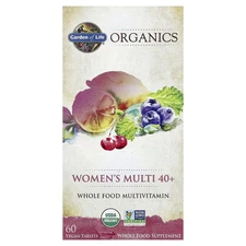 Organics, Women's Multi 40+, 60 Vegan Tablets