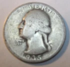 1935 D * DENVER * Silver WASHINGTON QUARTER * As Seen * USA FREE SHIP