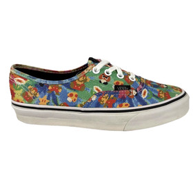 Nintendo X VANS Authentic Super Mario Bros NES Canvas Shoes Wmns 7 Men's 5.5