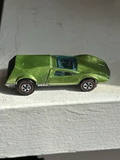 TRI-BABY, Original Hotwheels Redline! Lime, Dark Interior. HK.