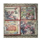 Nintendo 3DS Mario Kart 7, Mario Party Star Rush, Top 100 & Smash Bros. w/ Cases