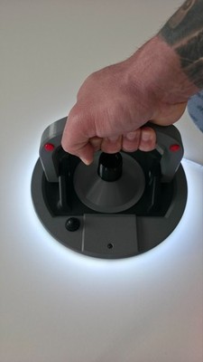 NEW! LumiSand LED illuminated Sanding Block   Ergonomic Swivel Handle / 220mm