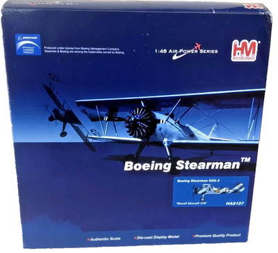 Hobby Master HA8107 1:48 Boeing Stearman N2S-3 Recall Aircraft 310  Diecast  NEW