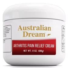 Australian Dream Arthritis Pain Relief Cream 9 oz. Jar – Soothing Relief for ...