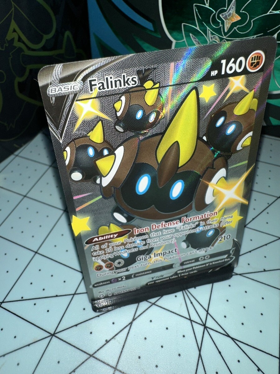 falinks v pokemon card value Falinks V SV115/SV122 - Shining Fates - NM