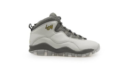 Adolescenti Nike Air Jordan 10 Rétro Bg - 310806-004 - Grigio Oro Scarpe |  eBay