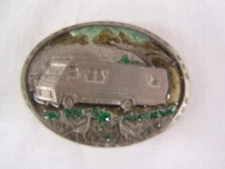 Buckles of America Motor Home Belt Buckle 3149 Free Shipping VGC 