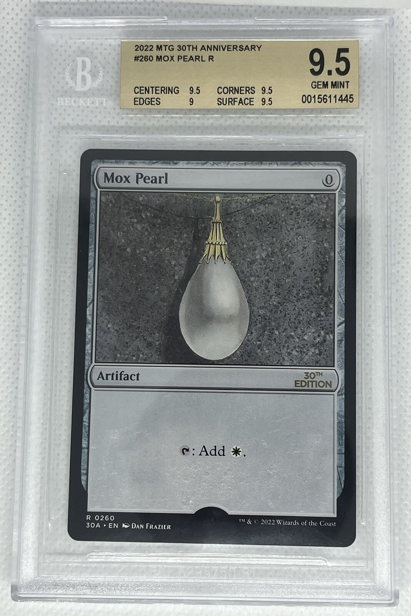MTG - 1 - Mox PEARL Magic 30th Anniversary artist proof ! GEM MINT