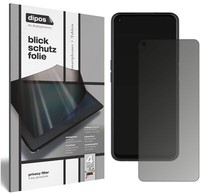 Oppo A52 Blickschutzfolie Matt Schutzfolie Folie Display Schutz Dipos