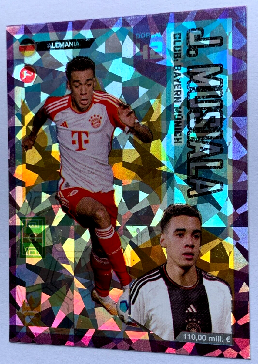 WORLD FOOTBALL STARSパネル 2023 World Soccer Stars 3R Sticker #V02 JAMAL MUSIALA Bayern