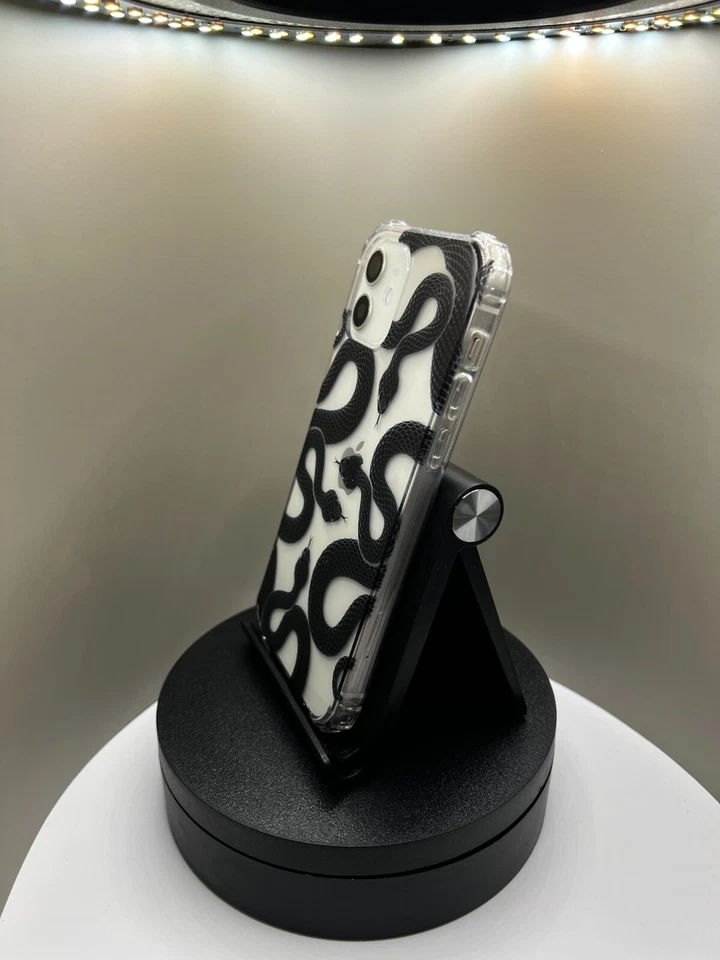 Clear Black Snake Case For Iphone 17 16 15 14 13 12 11 Pro Max XR X 8 Samsung S2 - Image 3 of 4