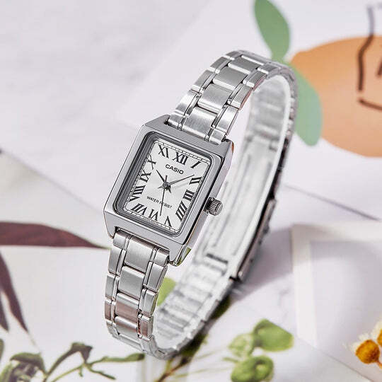 時計 CASIO LTP-V007D-7B Casio LTP-V007D-7B Analog Quartz Stainless Steel Band Ladies