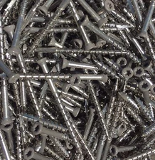 5 LBS GRAY 305 STAINLESS STEEL 2 1/4" Finish Trim Star Drive 15 DECK SCREWS