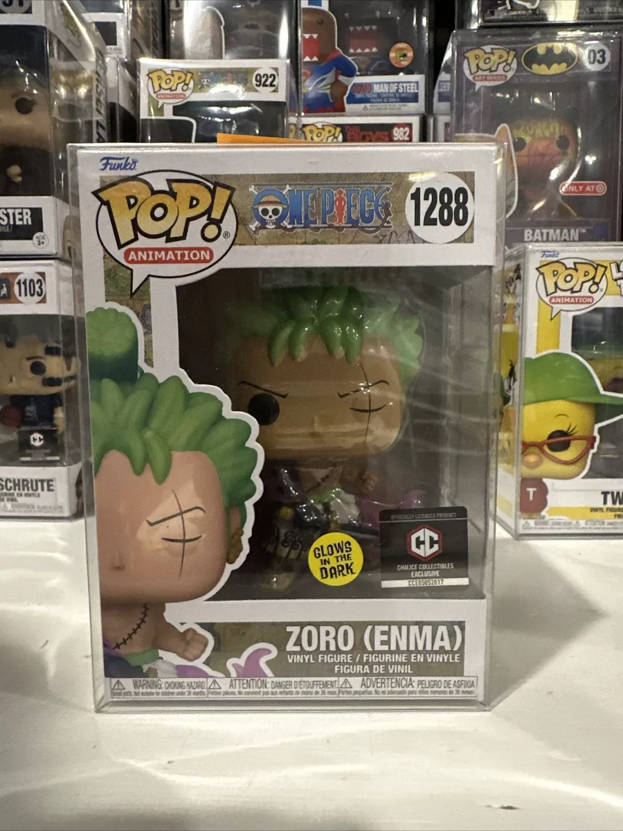 Funko Pop One Piece : ZORO (Enma) #1288 Exclusive Vinyl Figure w/Pop