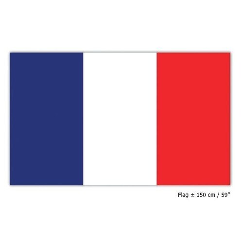 AhfuLife Guirlande Drapeau Francais, 30 Drapeaux France Bannière Pour Celebration 6 Pays Tournoi De Rugby 2025 Eurovision Concours De Chant Euro Foot Coupe Du Monde Fête Nationale (4 Pcs, 20×28cm-12m