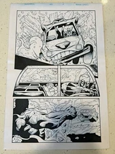 Deadpool #39 (2011) Pg. 7 Original Comic Art - Bong Dazo, Jose Pimentel, HULK!!