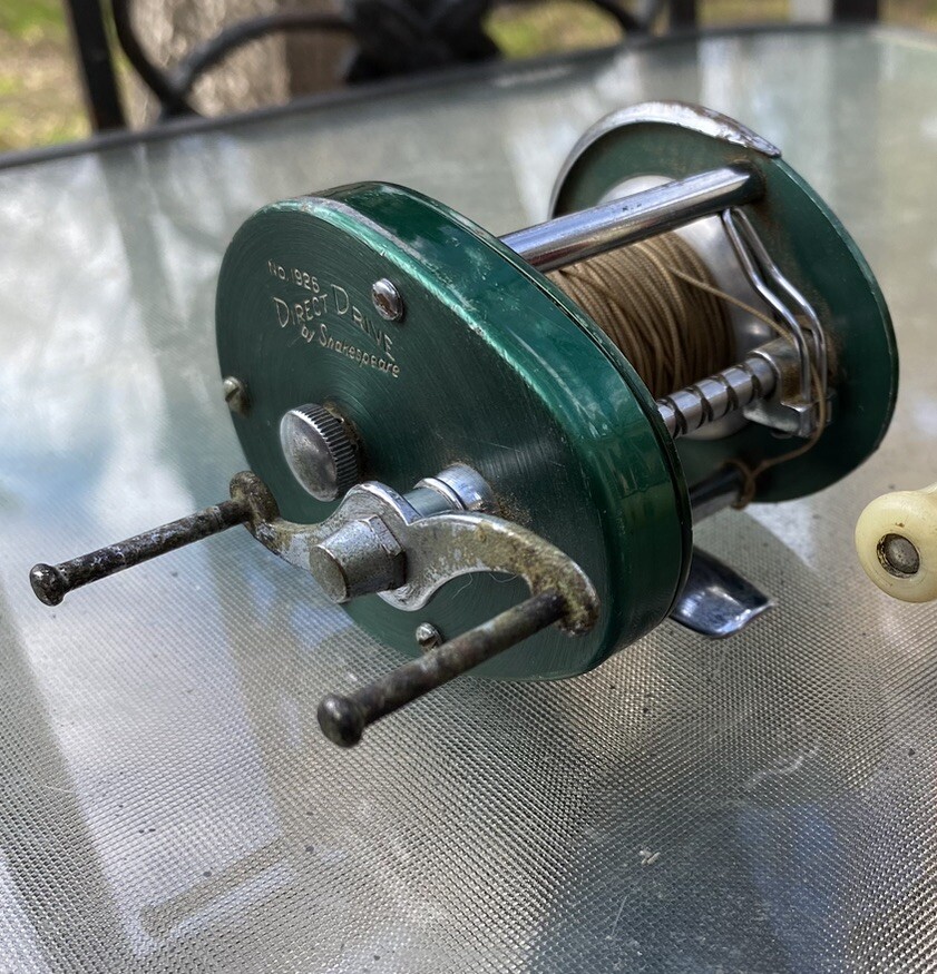 Shakespeare DIRECT DRIVE No.1921D  オールド！ vintage shakespeare direct drive wonderreel no.1921D fishing