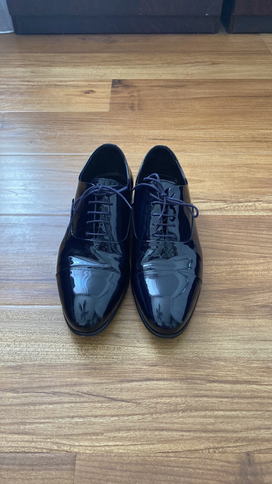 BOTTEGA VENETA Scarpe eleganti Bottega da uomo in vernice nera sposo 7 5 US euro 40.