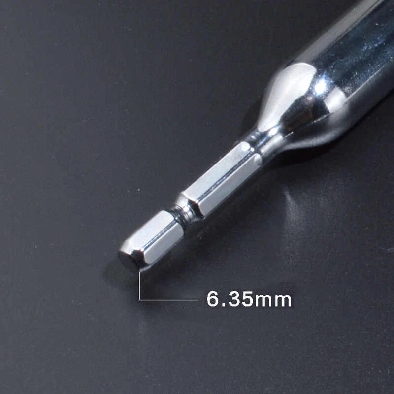 Deep Nut Driver 8-24 mm Metric Socket Impact Drill Bits 1/4" Hex Shank 65mm Deep - Image 3 of 4