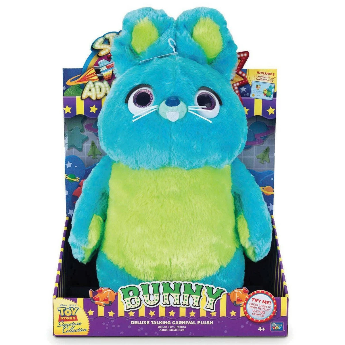 Veilleuse peluche Disney Toy Story 4 - GoGlow Ducky et Bunny - 26