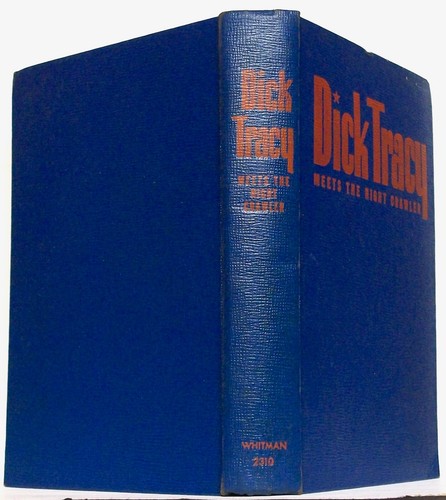 DICK TRACY MEETS THE NIGHT CRAWLER by Chester Gould—WHITMAN 2310—Authorized Ed. - Picture 2 of 7