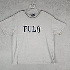 Y2K Polo Ralph Lauren Shirt Mens XL Embroidered Logo Short Sleeve Pullover Tee