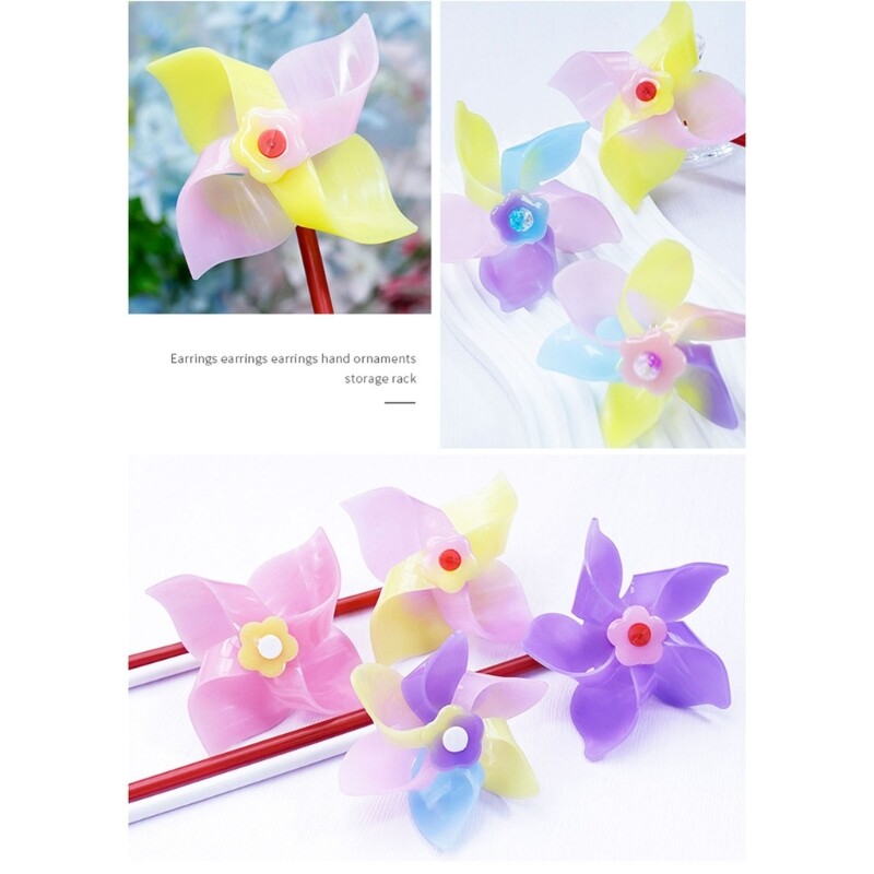 Rotary Windmill Silicone Resin Molds for Epoxy Casting Pinwheel DIY Craft