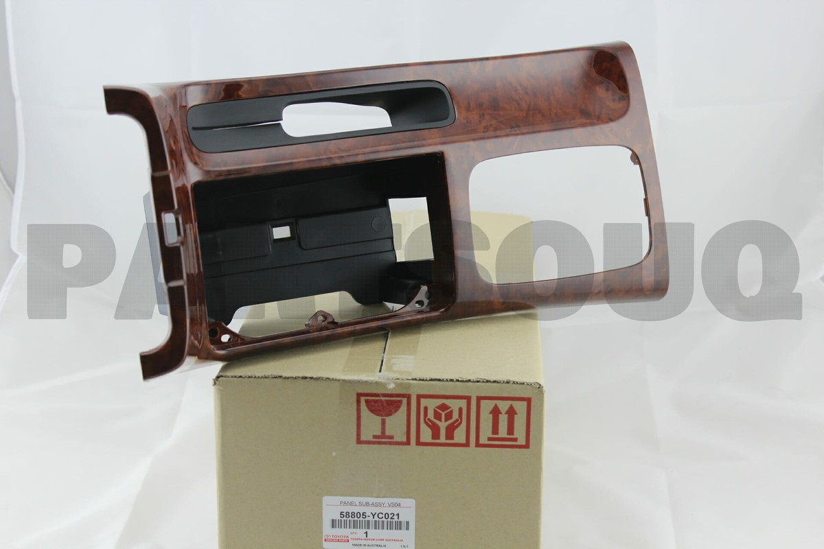 f.m 58805YC021 Genuine Toyota PANEL, CONSOLE, UPPER REAR 58805-YC021