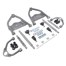 4Pcs Front Upper & Lower Narrowed Tubular Control Arms for Chevy C10 1963-1970