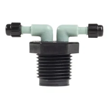 Hydro-Rain Full Flow Drip Manifold w/1/2" MPT