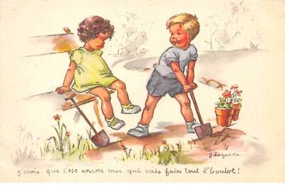 Illustrator - n°89711 - J. Lagarde - I believe that it is still me who will f