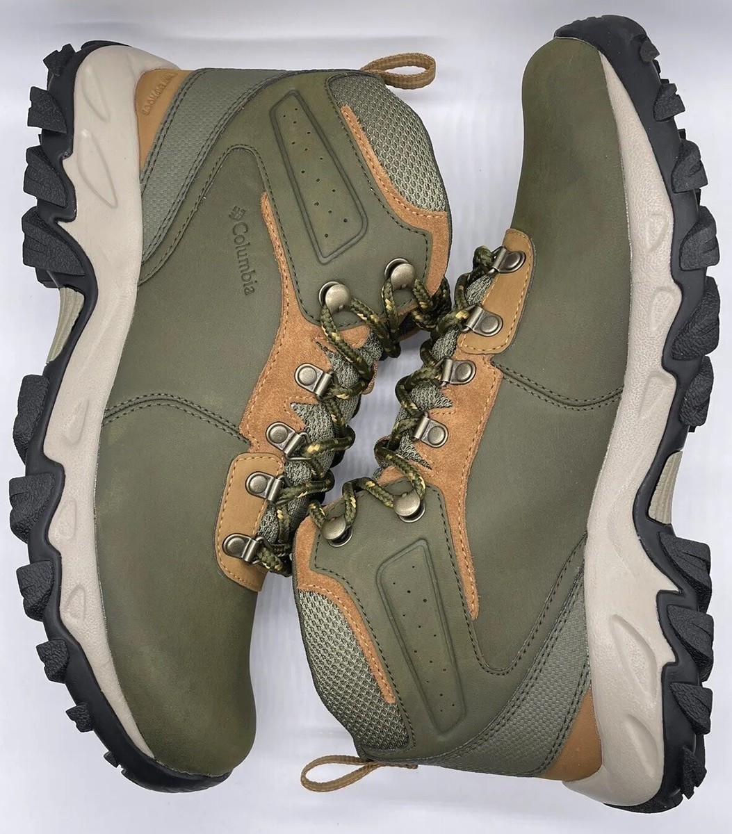 Columbia Newton Ridge Plus II Waterproof Hiking Boots Olive BM3970