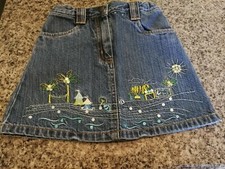 Girls Gymboree skirt denim Size 4