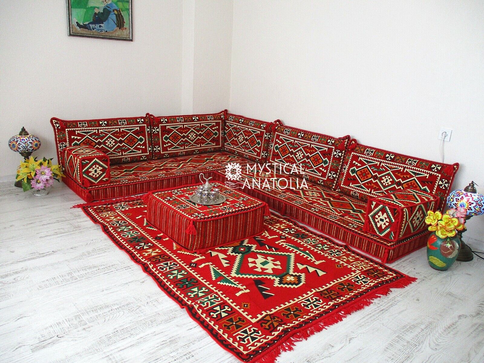 MA 69 Arabic sofa,Arabic floor sofa,Arabic floor seating,Arabic couch,Oriental floor seating,Jalsa,Majlis 